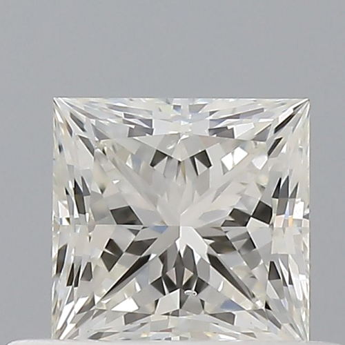 0.54 carat I-SI1 Natūralus Princess Deimantas (1)