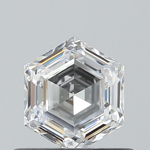 0.5 carat D-VVS2 Natūralus Hexagonal Deimantas (1)