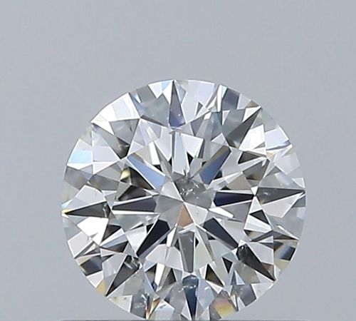 0.56 carat I-SI1 Excellent cut Natūralus Round Deimantas (1)
