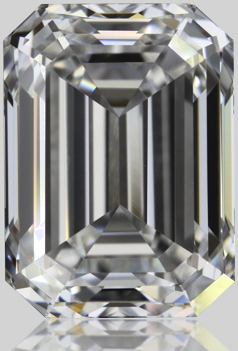 1.01 carat F-VS1 Natūralus Emerald Deimantas (1)