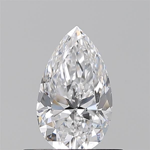0.5 carat D-VS1 Natūralus Pear Deimantas (1)