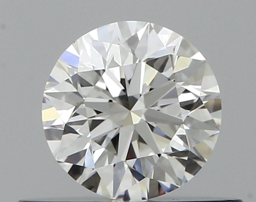0.39 carat F-VVS1 Excellent cut Natūralus Round Deimantas (1)