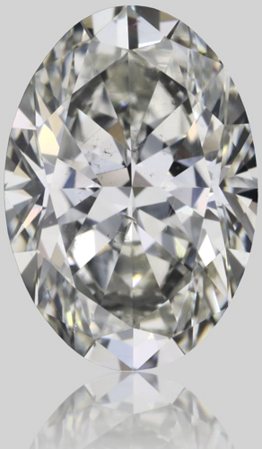 1.51 carat I-SI1 Natūralus Oval Deimantas (1)