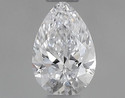 0.3 carat D-VS1 Natūralus Pear Deimantas (1)