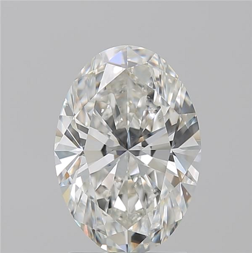 2.03 carat H-SI1 Natūralus Oval Deimantas (1)