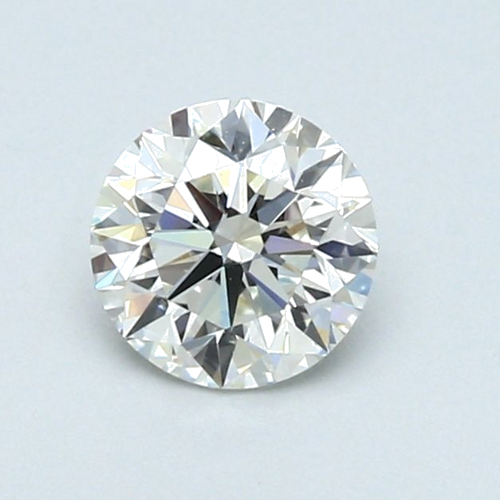 0.71 carat I-VVS2 Very Good cut Natūralus Round Deimantas (1)