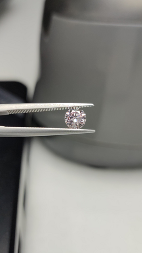 0.43 carat Fancy Light  Pink-VS2 GD cut Natūralus Round Deimantas (1)