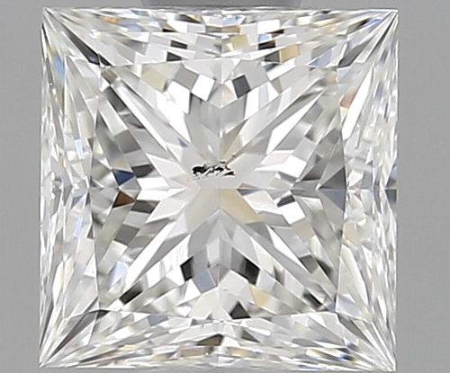 1.0 carat F-VS2 Natūralus Princess Deimantas (1)