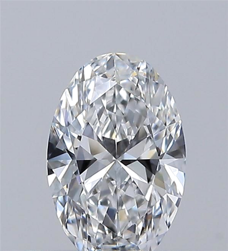 0.4 carat D-VS1 Natūralus Oval Deimantas (1)