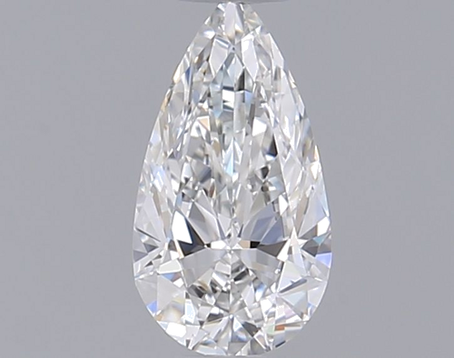 0.31 carat E-VVS1 Natūralus Pear Deimantas (1)