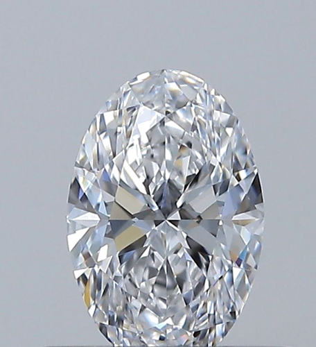 0.41 carat D-VVS2 Natūralus Oval Deimantas (1)