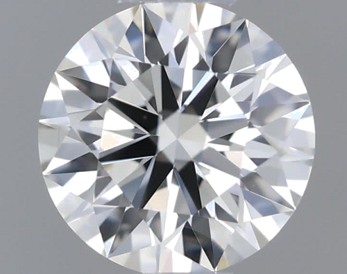 0.41 carat K-IF Excellent cut Natūralus Round Deimantas (1)
