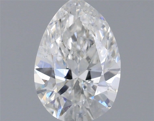 0.64 carat E-SI2 Natūralus Pear Deimantas (1)