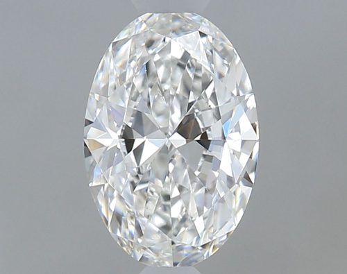 0.57 carat F-SI1 Natūralus Oval Deimantas (1)