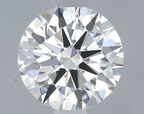 0.57 carat F-VVS2 Excellent cut Natūralus Round Deimantas (1)
