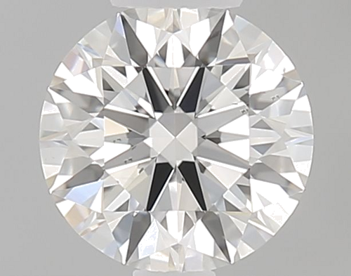 0.52 carat F-SI1 Excellent cut Natūralus Round Deimantas (1)