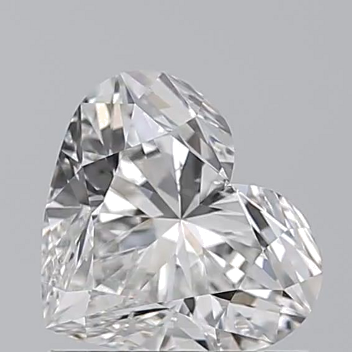 1.01 carat F-SI1 Natūralus Heart Deimantas (1)