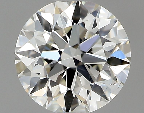 0.37 carat I-VS2 Excellent cut Natūralus Round Deimantas (1)