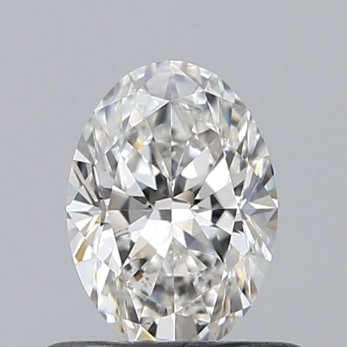 0.5 carat G-VVS1 Natūralus Oval Deimantas (1)