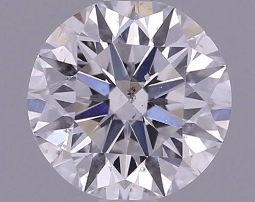 0.5 carat G-SI2 Excellent cut Natūralus Round Deimantas (1)