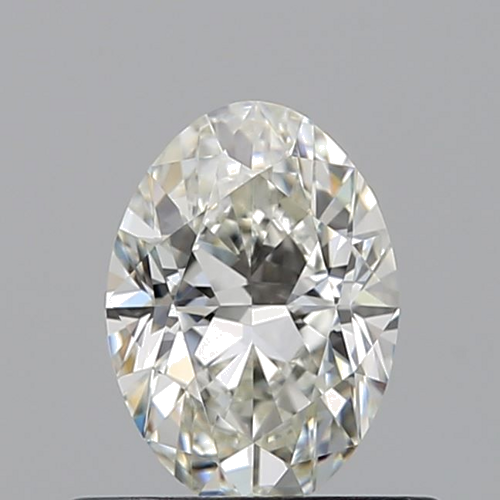 0.51 carat I-VVS2 Natūralus Oval Deimantas (1)
