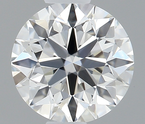 0.5 carat F-VVS1 Excellent cut Natūralus Round Deimantas (1)