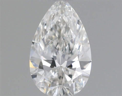 0.3 carat G-VVS1 Natūralus Pear Deimantas (1)