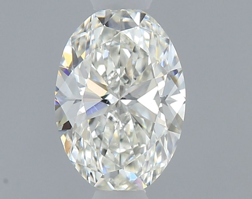 0.5 carat I-VS2 Natūralus Oval Deimantas (1)