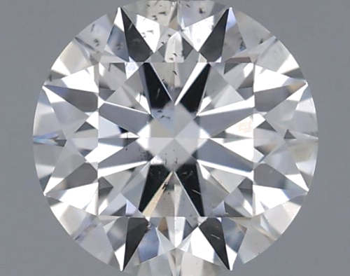 0.45 carat E-SI2 Excellent cut Natūralus Round Deimantas (1)