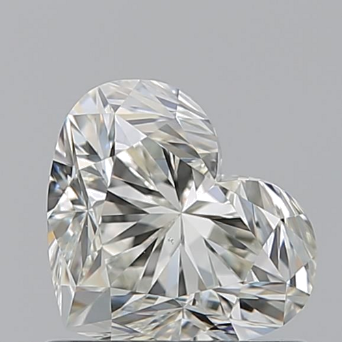 0.9 carat J-VS2 Natūralus Heart Deimantas (1)