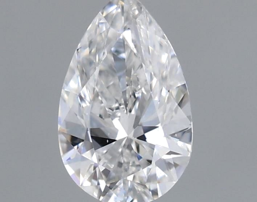 0.3 carat D-VS1 Natūralus Pear Deimantas (1)
