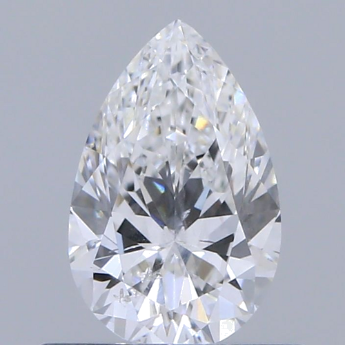 0.52 carat E-SI2 Natūralus Pear Deimantas (1)