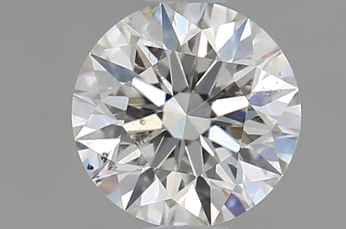 0.63 carat I-SI2 Excellent cut Natūralus Round Deimantas (1)