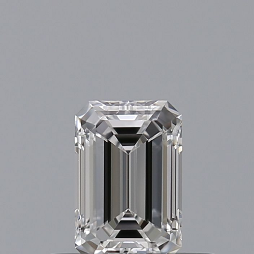 0.37 carat D-VVS2 Natūralus Emerald Deimantas (1)
