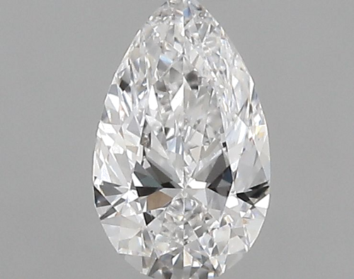 0.33 carat D-VS2 Natūralus Pear Deimantas (1)