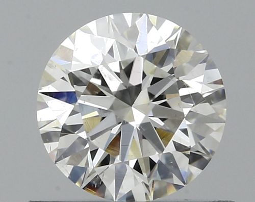 0.56 carat G-SI2 Excellent cut Natūralus Round Deimantas (1)