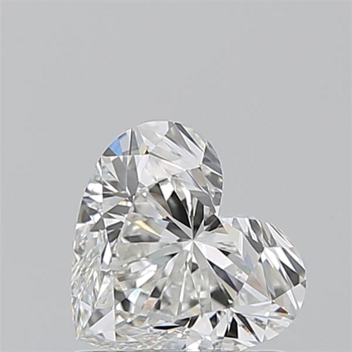 1.01 carat H-VVS1 Natūralus Heart Deimantas (1)