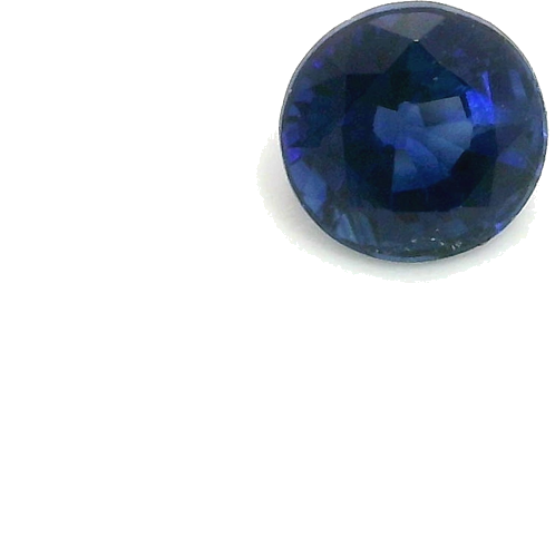 0.58 carat BLUE Round Safyras (1)