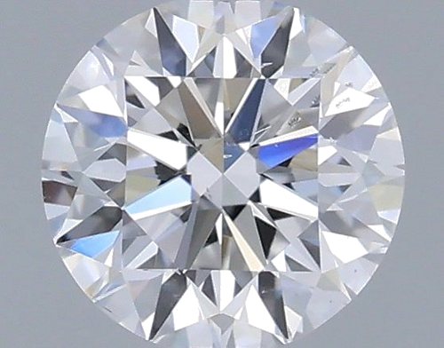 0.3 carat D-SI1 Very Good cut Natūralus Round Deimantas (1)