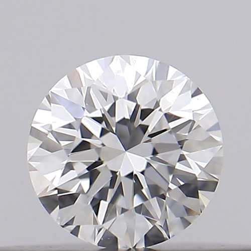 0.16 carat F-VVS1 Excellent cut Natūralus Round Deimantas (1)