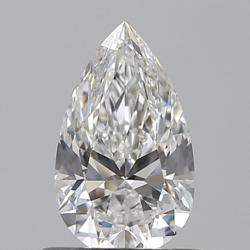 0.63 carat E-VVS2 Natūralus Pear Deimantas (1)