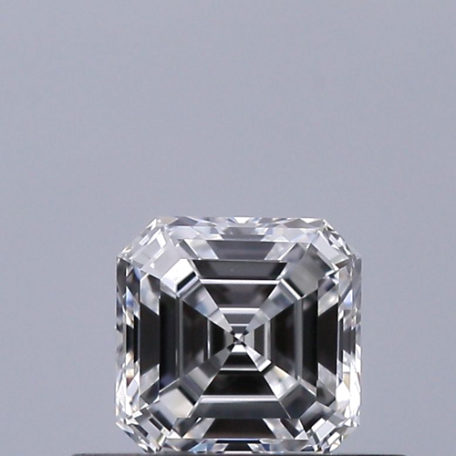 0.38 carat D-VVS1 Natūralus Asscher Deimantas (1)