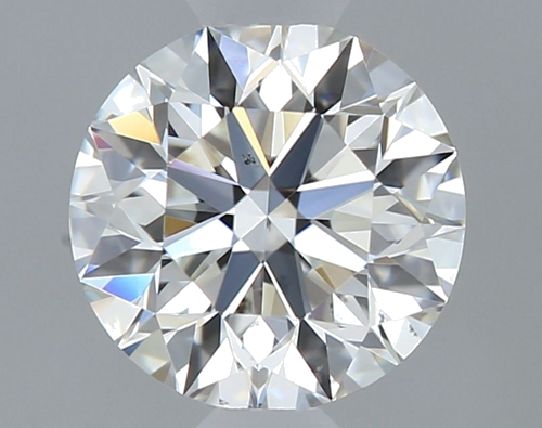 0.51 carat H-SI1 Excellent cut Natūralus Round Deimantas (1)