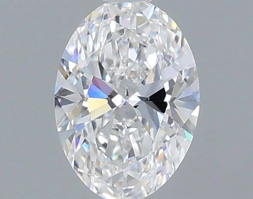 0.5 carat D-VVS2 Natūralus Oval Deimantas (1)