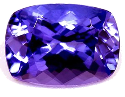 1.33 carat BLUE Cushion Tanzanite (1)