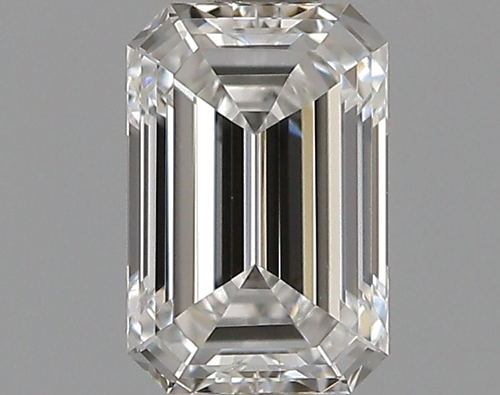 0.42 carat F-VVS2 Natūralus Emerald Deimantas (1)