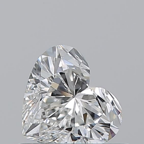 0.52 carat H-VS2 Natūralus Heart Deimantas (1)