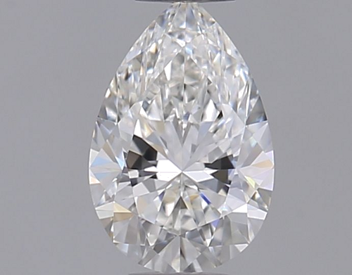 0.4 carat G-IF Natūralus Pear Deimantas (1)