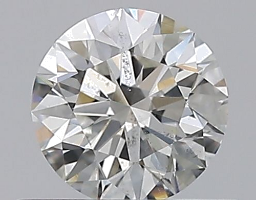 0.5 carat G-SI2 Excellent cut Natūralus Round Deimantas (1)