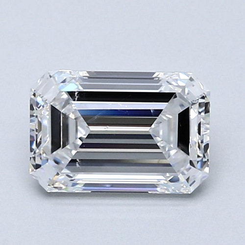 1.7 carat D-SI2 Natūralus Emerald Deimantas (1)